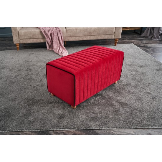 Pouffe Mabel Puf - Red Red Atelier del Sofa Pouffe Mabel Puf - Red Red