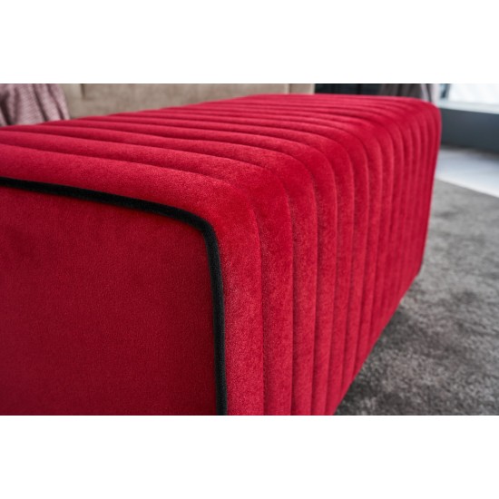 Pouffe Mabel Puf - Red Red Atelier del Sofa Pouffe Mabel Puf - Red Red