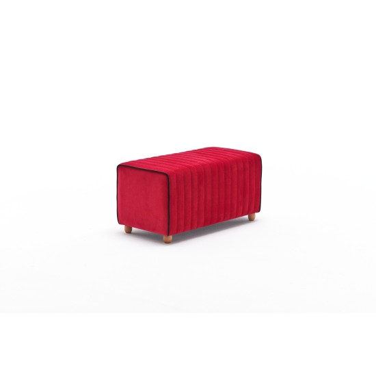 Pouffe Mabel Puf - Red Red Atelier del Sofa Pouffe Mabel Puf - Red Red