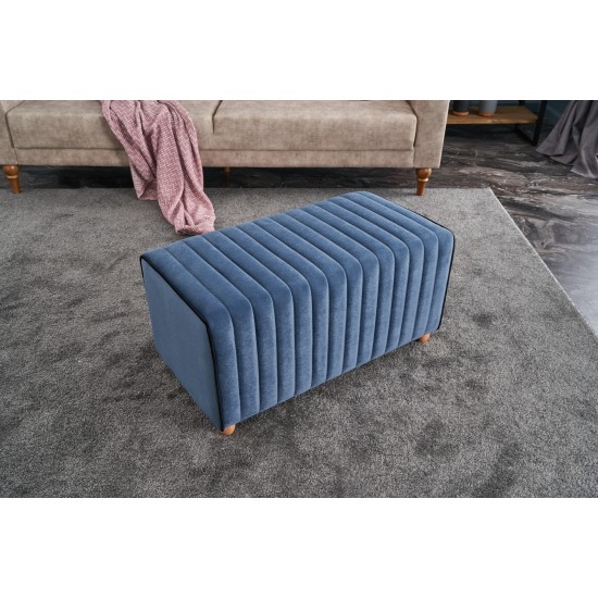 Pouffe Mabel Puf - Blue Blue Atelier del Sofa Pouffe Mabel Puf - Blue Blue