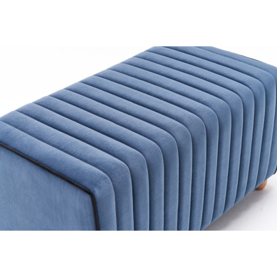 Pouffe Mabel Puf - Blue Blue Atelier del Sofa Pouffe Mabel Puf - Blue Blue