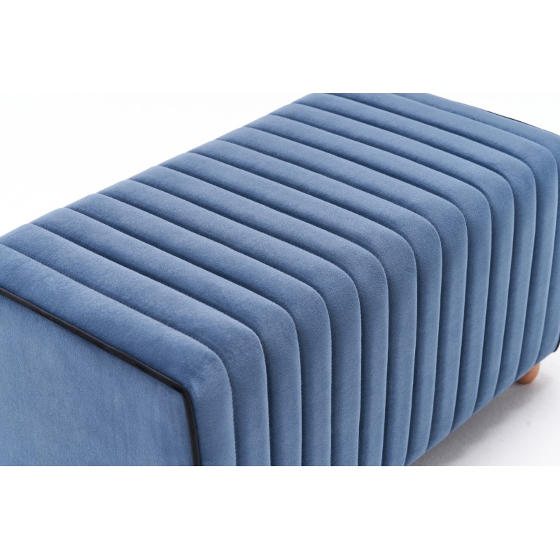 Atelier del Sofa Pouffe Mabel Puf - Blue Blue