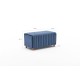 Pouffe Mabel Puf - Blue Blue Atelier del Sofa Pouffe Mabel Puf - Blue Blue
