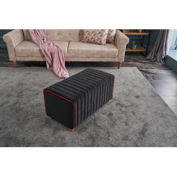 Pouffe Mabel Puf - Black Anthracite
Pink