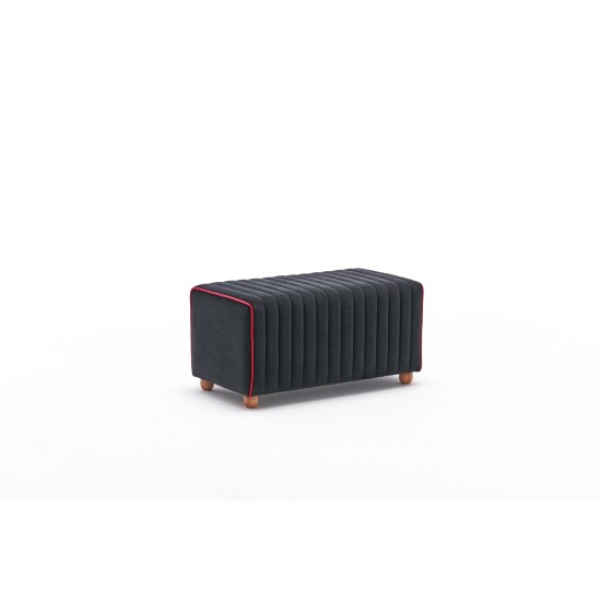 Atelier del Sofa Pouffe Mabel Puf - Black Anthracite
Pink
