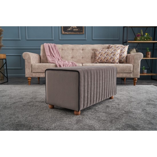 Atelier del Sofa Pouffe Mabel Puf - Mink Mink
