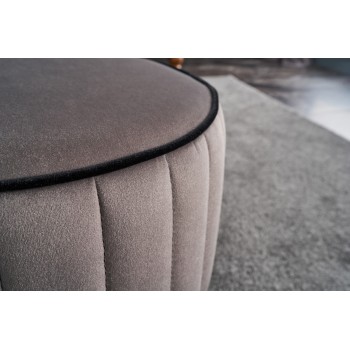 Pouffe Rose Puf - Grey Grey