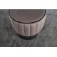 Pouffe Rose Puf - Grey Grey Atelier del Sofa Pouffe Rose Puf - Grey Grey