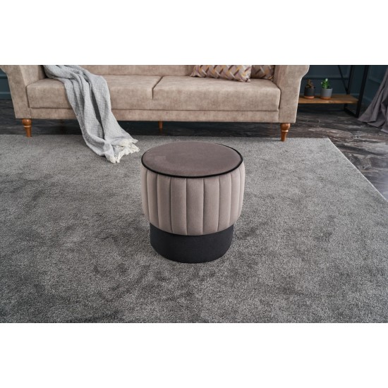 Pouffe Rose Puf - Grey Grey Atelier del Sofa Pouffe Rose Puf - Grey Grey