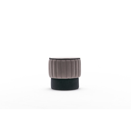 Pouffe Rose Puf - Grey Grey Atelier del Sofa Pouffe Rose Puf - Grey Grey