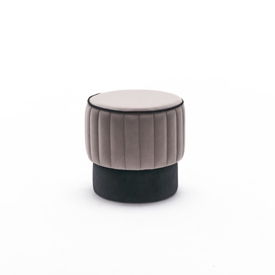 Pouffe Rose Puf - Grey Grey Atelier del Sofa Pouffe Rose Puf - Grey Grey