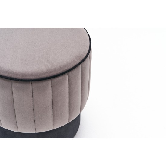Pouffe Rose Puf - Grey Grey Atelier del Sofa Pouffe Rose Puf - Grey Grey