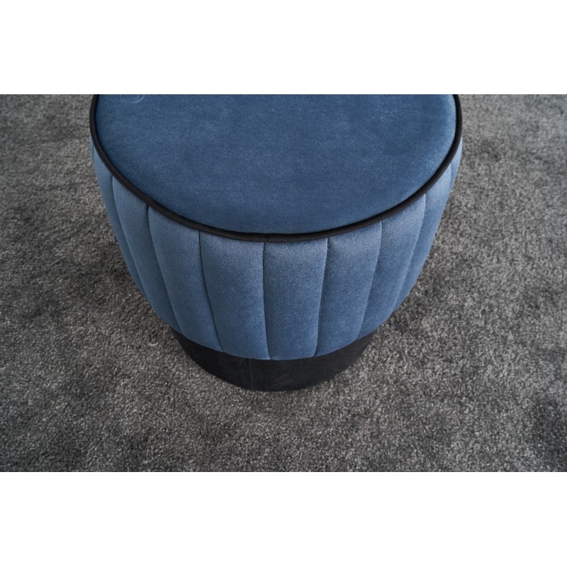 Atelier del Sofa Pouffe Rose Puf - Blue Blue