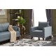 1-Seat Sofa Bella Soft Tekli Koltuk - Blue Blue Atelier del Sofa 1-Seat Sofa Bella Soft Tekli Koltuk - Blue Blue
