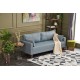 3-Seat Sofa Bella Soft Üçlü Koltuk - Blue Blue 3-Seat Sofa Bella Soft Üçlü Koltuk - Blue Blue
