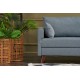 3-Seat Sofa Bella Soft Üçlü Koltuk - Blue Blue 3-Seat Sofa Bella Soft Üçlü Koltuk - Blue Blue