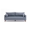 3-Seat Sofa Bella Soft Üçlü Koltuk - Blue Blue