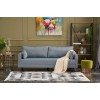 Atelier del Sofa 3-Seat Sofa-Bed Bella Soft Yataklı Üçlü Koltuk - Blue Blue
