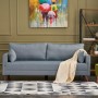 3-Seat Sofa-Bed Bella Soft Yataklı Üçlü Koltuk - Blue Blue