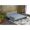 Atelier del Sofa 3-Seat Sofa-Bed Bella Soft Yataklı Üçlü Koltuk - Blue Blue