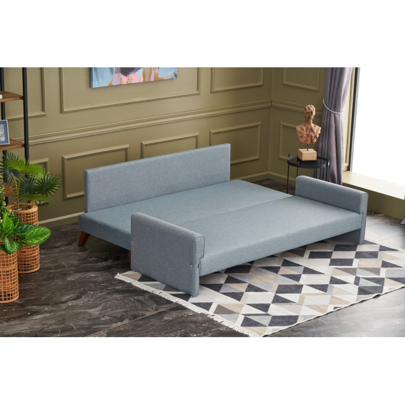 Atelier del Sofa 3-Seat Sofa-Bed Bella Soft Yataklı Üçlü Koltuk - Blue Blue