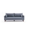 Atelier del Sofa 3-Seat Sofa-Bed Bella Soft Yataklı Üçlü Koltuk - Blue Blue