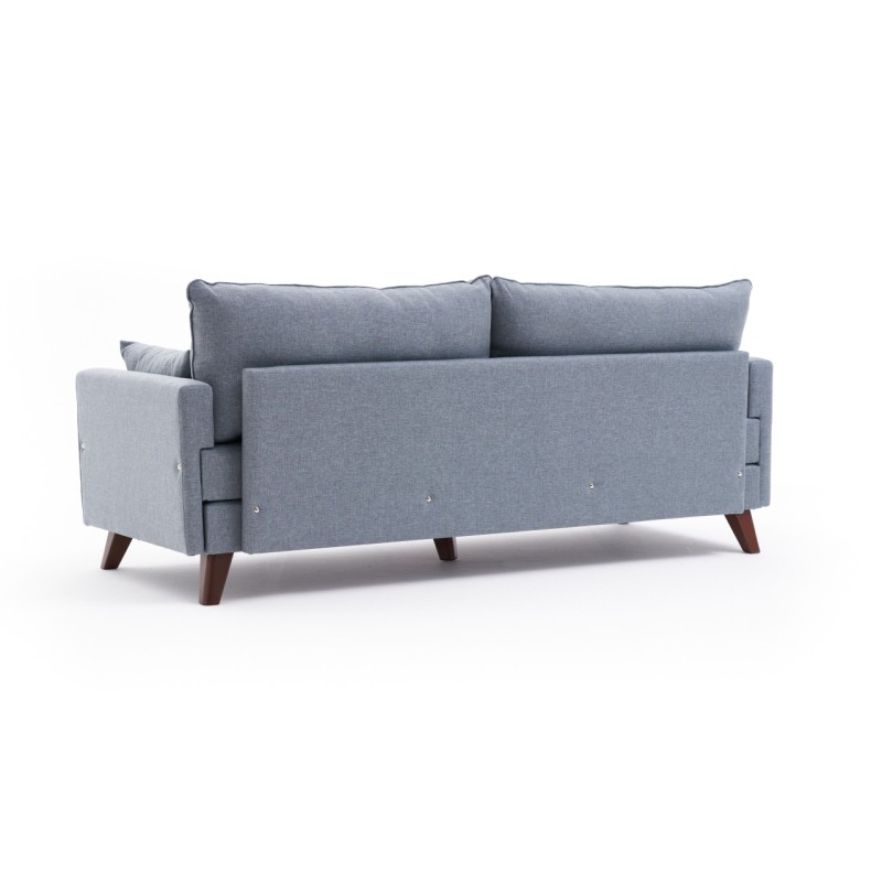 Atelier del Sofa 3-Seat Sofa-Bed Bella Soft Yataklı Üçlü Koltuk - Blue Blue