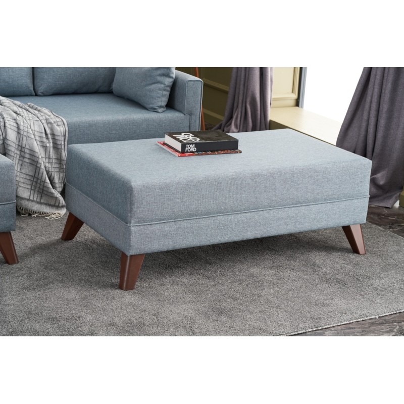 Atelier del Sofa Corner Sofa-Bed Bella Soft Mini Köşe Right - Blue Blue