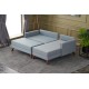 Corner Sofa-Bed Bella Soft Mini Köşe Right - Blue Blue Atelier del Sofa Corner Sofa-Bed Bella Soft Mini Köşe Right - Blue Blue