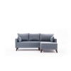 Atelier del Sofa Corner Sofa-Bed Bella Soft Mini Köşe Right - Blue Blue