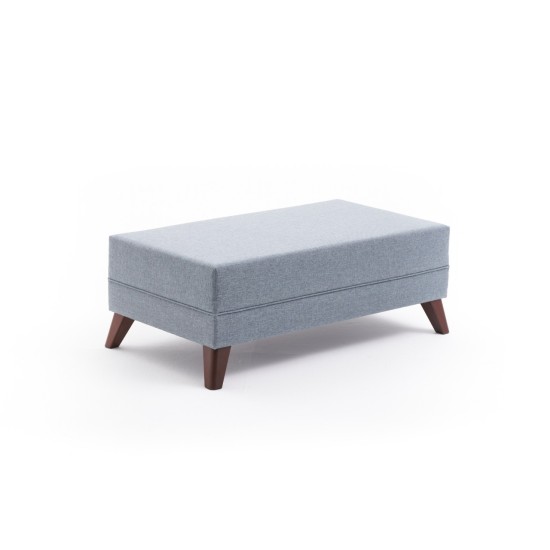 Corner Sofa-Bed Bella Soft Mini Köşe Right - Blue Blue Atelier del Sofa Corner Sofa-Bed Bella Soft Mini Köşe Right - Blue Blue