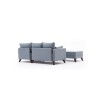Atelier del Sofa Corner Sofa-Bed Bella Soft Mini Köşe Right - Blue Blue