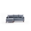 Atelier del Sofa Corner Sofa-Bed Bella Soft Mini Köşe Left - Blue Blue