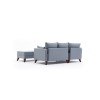 Atelier del Sofa Corner Sofa-Bed Bella Soft Mini Köşe Left - Blue Blue