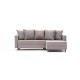 Corner Sofa-Bed Aydam Right - Cream Cream Atelier del Sofa Corner Sofa-Bed Aydam Right - Cream Cream