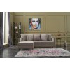 Atelier del Sofa Corner Sofa-Bed Aydam Left - Cream Cream