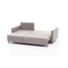 Atelier del Sofa Corner Sofa-Bed Aydam Left - Cream Cream