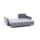 Corner Sofa-Bed Aydam Right - Blue Blue Corner Sofa-Bed Aydam Right - Blue Blue