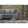 Atelier del Sofa Corner Sofa-Bed Aydam Left - Blue Blue