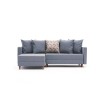 Atelier del Sofa Corner Sofa-Bed Aydam Left - Blue Blue