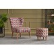 Wing Chair Viola Berjer Karanfil Multicolor Wing Chair Viola Berjer Karanfil Multicolor