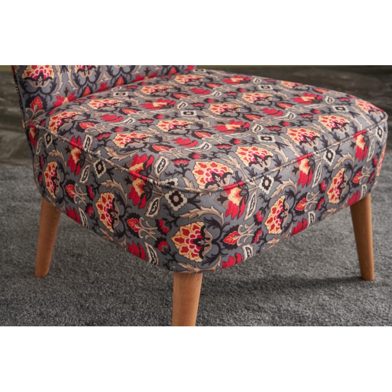 Wing Chair Viola Berjer Karanfil Multicolor