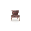 Wing Chair Viola Berjer Karanfil Multicolor