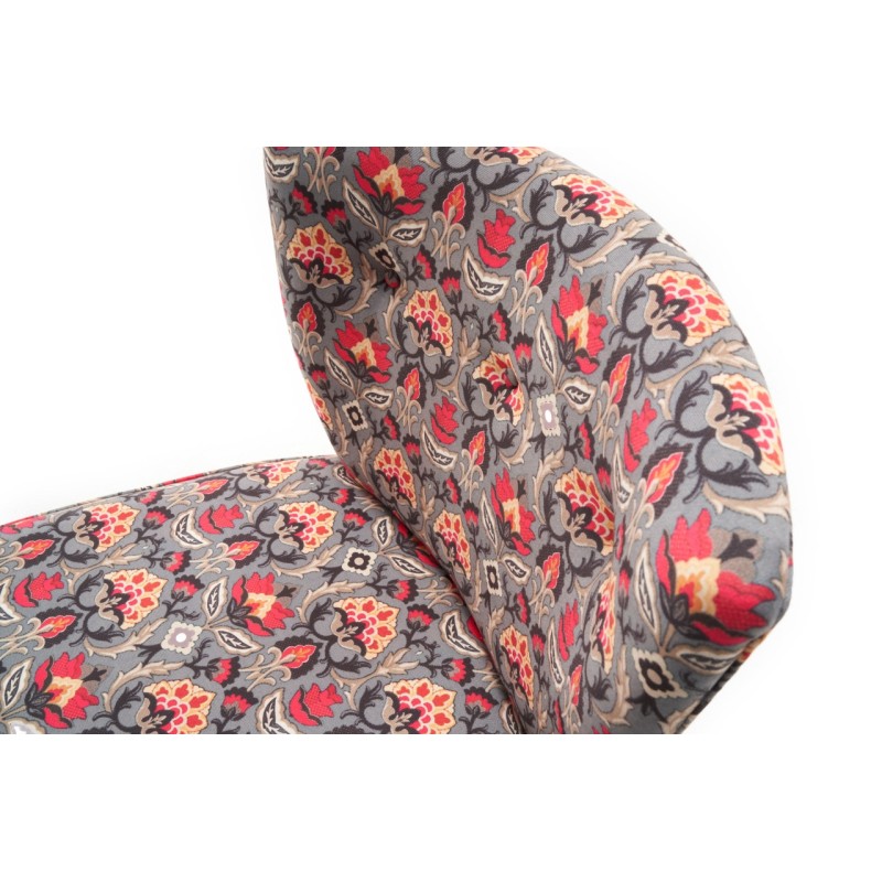 Wing Chair Viola Berjer Karanfil Multicolor