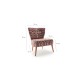 Wing Chair Viola Berjer Karanfil Multicolor Wing Chair Viola Berjer Karanfil Multicolor