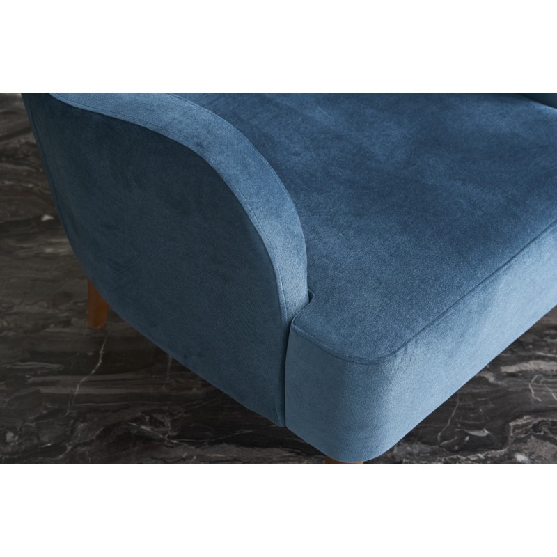 Wing Chair Karina - Blue Blue