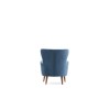 Wing Chair Karina - Blue Blue