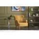 Atelier del Sofa Wing Chair Karina - Gold Gold