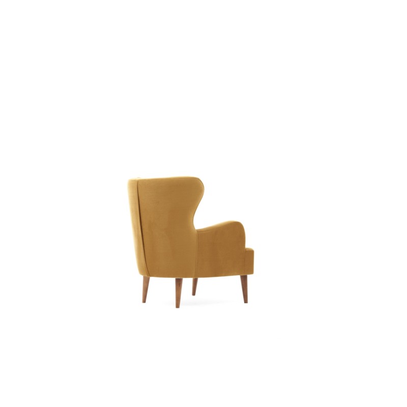 Atelier del Sofa Wing Chair Karina - Gold Gold