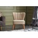 Wing Chair Layla - Cream Cream Wing Chair Layla - Cream Cream